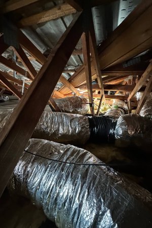 Ducted air conditioning install, Arundel